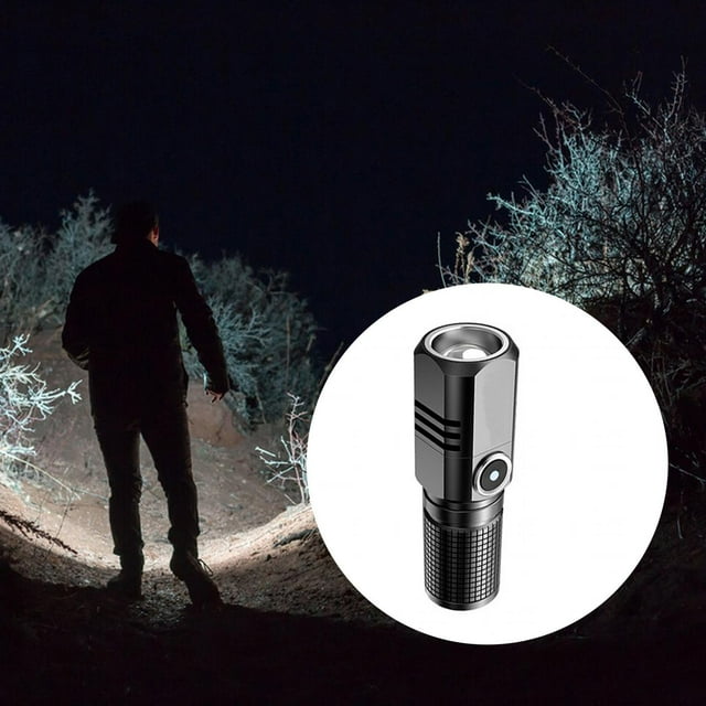 Mini Linterna LED DYNWAVEMX Aleación de Aluminio Recargable USB 105 cm