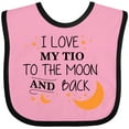 thumbnail image 3 of Inktastic I Love My Tio to the Moon and Back Boys or Girls Baby Bib, 3 of 4