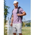 thumbnail image 3 of COOFANDY Mens Muscle T Shirts Casual Short Sleeve Shirt Crew Neck Cotton Tee Shirts 1 Pack Athletic Gym Shirts Basics Workout Shirts, 3 of 6
