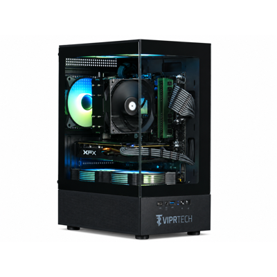 ViprTech Stryker 2.0 Gaming PC - AMD Ryzen 7 (4.4GHz), AMD RX 580 8GB, 32GB DDR4, 1TB SSD, Onyx Black