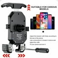 thumbnail image 4 of Chargeur Sans Fil 15W pour Téléphone Cellulaire, Prise en Charge USB QC2.0/3.0 pour Vélo Électrique et Moto, 4 of 9