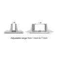 thumbnail image 3 of Baohd Vertical Laptop Stand Fittings Home Office Support Bracket Storage Shelf Aluminum Alloy Tablet Mount Rack PC Accessory type3, 3 of 6