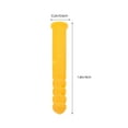 thumbnail image 2 of TEHAUX 200Pcs Yellow Ribbed Plastic Anchor Wall Expansion Tubes for Durable Drywall Support, 2 of 8