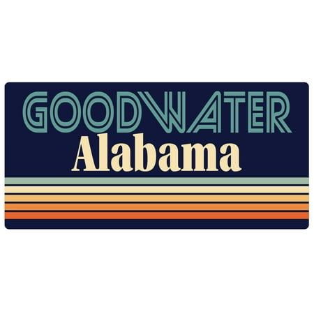 

Goodwater Alabama 5 x 2.5-Inch Fridge Magnet Retro Design