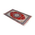 thumbnail image 2 of Luzkey Portable Muslim Prayer Rug Carpet Traditional Multipurpose Fast Drying Polyester for Bedroom Floral Patterns 65x120cm Folable Red, 2 of 8