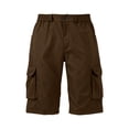 thumbnail image 7 of Cargo Shorts for Men Hiking Relaxed Fit Lightweight Bermuda Shorts Below the Knee Travel Summer Tactical Shorts, L, 7 of 7