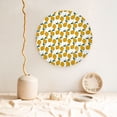 thumbnail image 5 of Kdxio Yellow Pears Bone China Decorative Plate Ceramic Decorative Plate for Home Office Wall Stand Decorative Plates for Home Bedroom-10in, 5 of 6