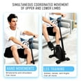 thumbnail image 6 of Limorve Elderly Pedal Exerciser Bike,Hand Arm Leg and Knee Peddler Adjustable Fitness Equipment for Seniors, Elderly Home Pedal Exercise Bike for Total Body, 6 of 12
