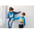 thumbnail image 6 of SEGA Sonic the Hedgehog Toddler Boys' Fleece Hoodie Sonic Cobalt Grey, 6 of 7