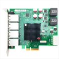 thumbnail image 3 of Tarjeta de Red Vision Frame Capture I350T4POE con Chip I350AM4, Cuatro Puertos RJ-45x4, PCIe2.0 X8 POE., 3 of 5