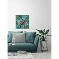 thumbnail image 3 of Hanging Happy Sloth Painting Print on Wrapped Canvas, 3 of 7