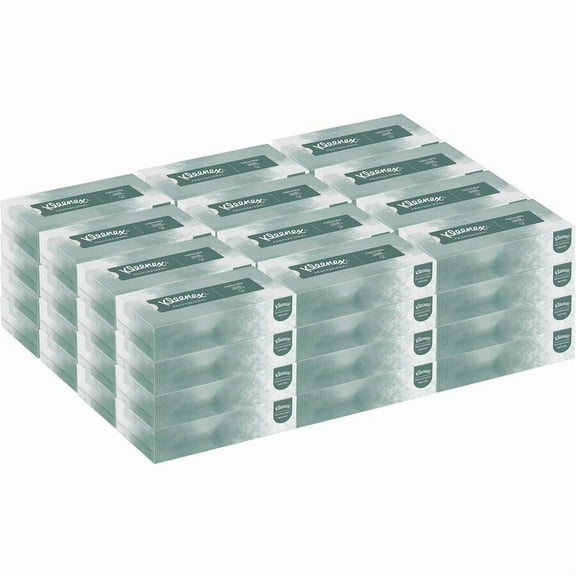 Kleenex Naturals Facial Tissue 2-Ply White 125/Box 48 Boxes/Carton 21601