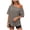 Khaki, variant on mgoYE Off the Shoulder Tops for Women Summer Short Sleeve Shirts Casual Cute Spring Clothes Y2k T Shirts T Shirts for Women(Coffee,M)