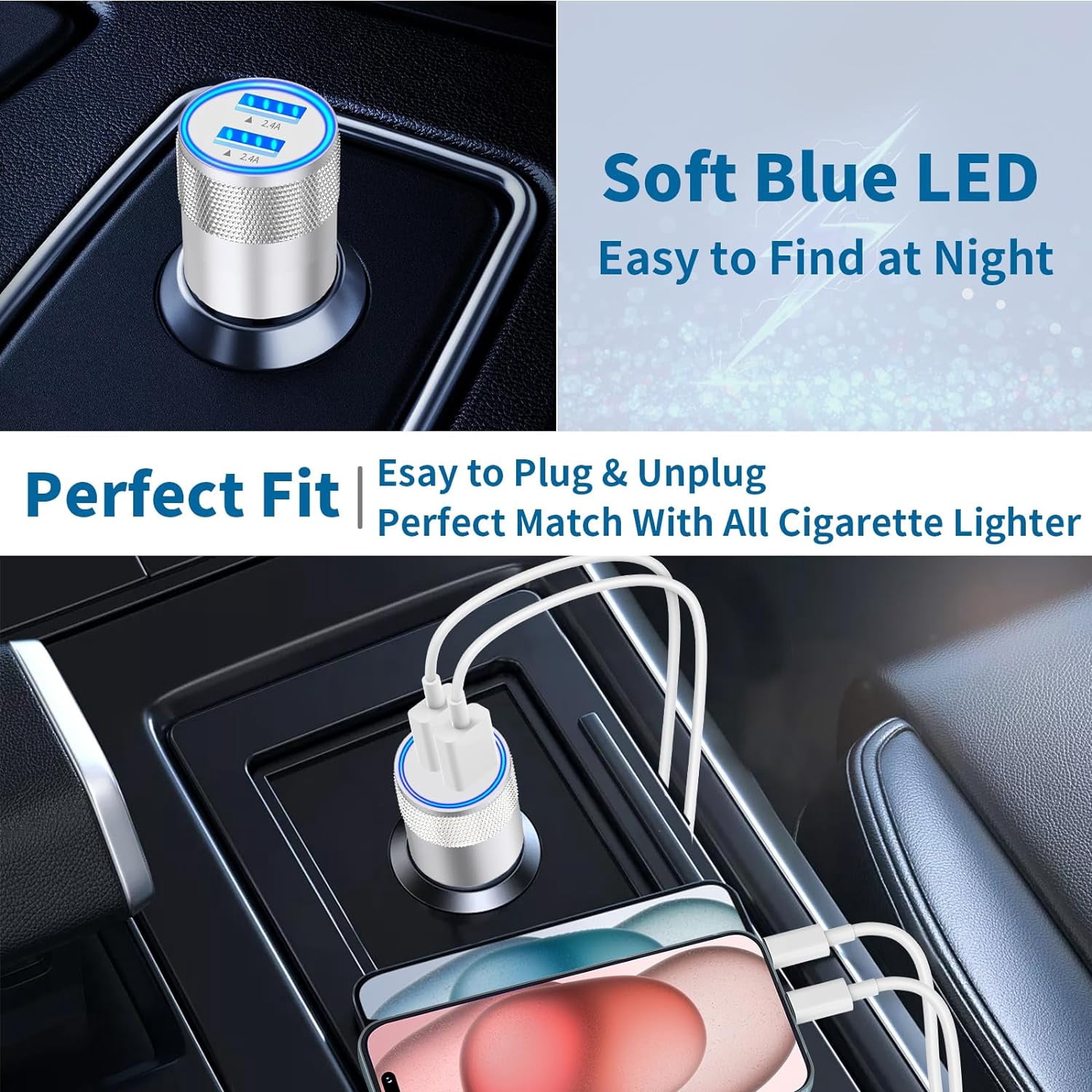 Power Outlet Iphone Not Charging In Car Cigarette Lighter Cigarette Lighter Socket Usb Charging Port Usb