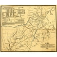 thumbnail image 2 of Vintage Maps 14x12 White Modern Wood Framed Museum Art Print Titled - Boston and Woonsocket 1847, 2 of 4