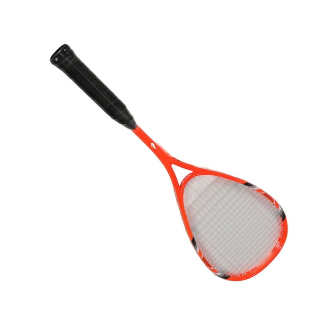 Squash Racket Carbon Aluminium Alloy Integrated Lightweight Sports Beginner Squash Racket Set for Gym School Playgrounds