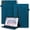 Peacock Blue, variant on DWaybox Case for Honor Pad 20 / Honor Tablet 20 12.1 inch Released 2026, Retro PU Leather & TPU Hybrid Shockproof Cover with Kickstand, Card Slots, Anti-Slip Grip Strap -Red