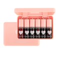 thumbnail image 3 of 6 Pieces Lip Gloss Stain Long Lasting Liquid Lipstick Fashion Makeup Cosmetics Easy Apply Non-stick, 3 of 5
