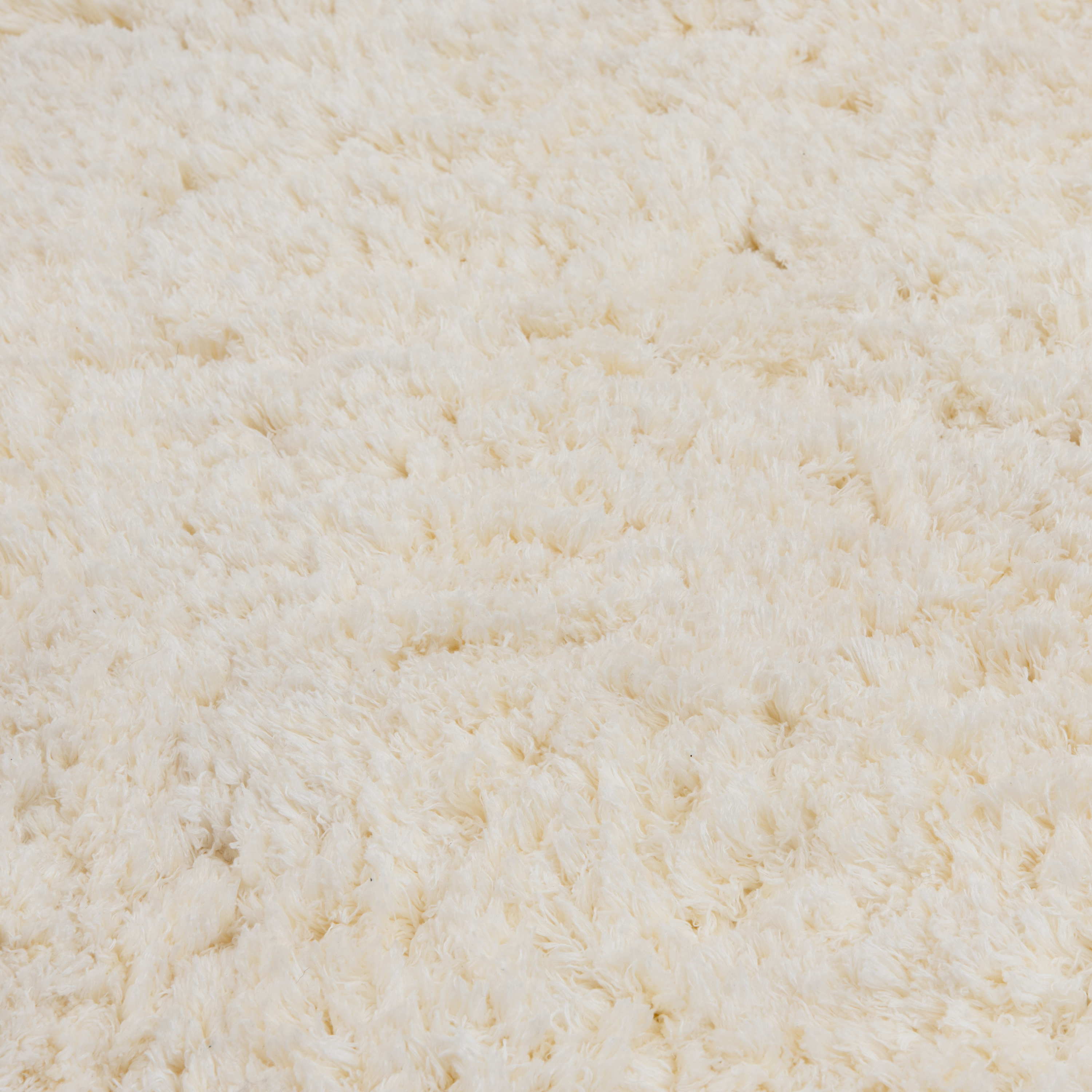 Better Homes & Gardens Vanilla Dream Cottonball Polyester Shag Rug, Multiple Sizes