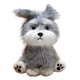 thumbnail image 1 of Peluche de peluche realista de West Highland, 20 cm, 1 of 1
