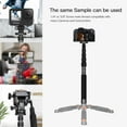 thumbnail image 3 of koolehaoda 6-Section Monopod Compact Portable Photography Aluminum Alloy Unipod Stick (K-266 Black), 3 of 7