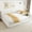 White + 2 Drawers, variant on Harper & Bright Designs King Upholstered Platform Bed with Storage 2 Drawers, King Size Lambswool Daybed Frame with USB, White