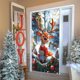 thumbnail image 5 of Linnome 35x71 Inch Santa Claus Door Decoration, Christmas Pattern Door Cover for Indoor Outdoor Use, Holiday Decor, 5 of 6