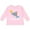 AD-Pink, variant on Fort Myers Beach Florida Dolphin Boys or Girls Long Sleeve Toddler T-Shirt