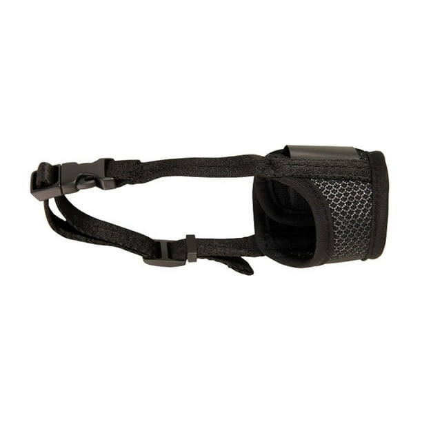 Bozal para perro, XL, ajustable, suave, protector bucal para perro, evita comer, evita ladrar con gancho y para perro para exteriores