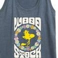 thumbnail image 3 of Peanuts - Retro Floral Woodstock - Women's Racerback Tank Top, 3 of 6