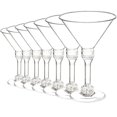 thumbnail image 4 of 20 piezas de copas decorativas para licor, copas transparentes para champán, copas para cócteles, copas para cócteles de fiesta, 4 of 5