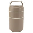 thumbnail image 2 of Insulated Food Jar, Insulated Food Container Double Layer  For Office Khaki,Beige, 2 of 8