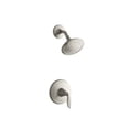 thumbnail image 1 of KOHLER K-TS5320-4-BN Refinia(R) Rite-Temp(R) shower valve trim with lever handle and 2.5 gpm showerhead, Vibrant Brushed Nickel, 1 of 4