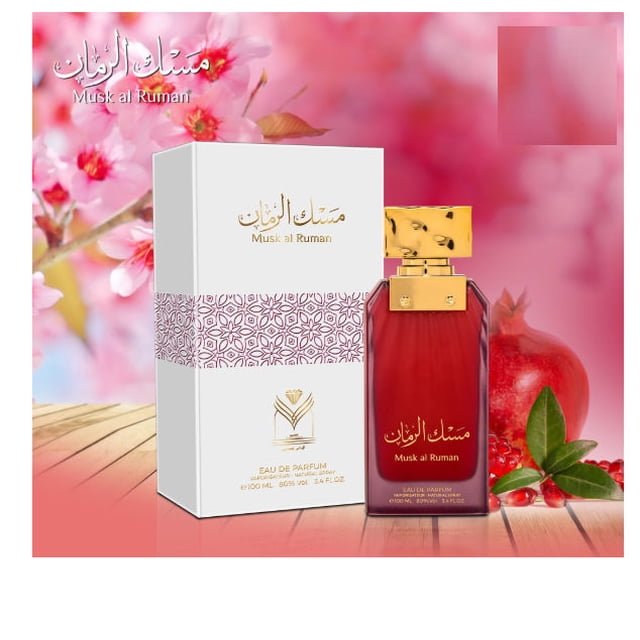 Perfume Almas Musk Al Ruman Eau de Parfum para mujer, 100 ml