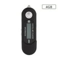 thumbnail image 1 of USB Stick Mp3 Player  4GB Music Player Supports Replaceable AAA Battery(Not Include)  Recording  FM Radio  Expandable Up to 32GB, 1 of 7