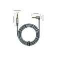 thumbnail image 6 of RIKSOIN Aux Cord, 3.5mm Stereo Audio Cable, 90 Degree Short Aux Cable 2ft Aux 3.5mm Male to Male Right Angle TRS Cable Compatible for Headphone,Tablets, Speakers, 24K Gold Plated, 6 of 6