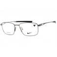 thumbnail image 3 of Nike Demo Rectangular Men's Titanium Eyeglasses NIKE 6046 070 53, 3 of 5