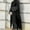 Black, variant on WILLBEST Chambray Dress Womens Casual Abaya Long Skirt Handmade Beaded Dress