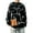 Black, variant on Cat Graphic Men Grandpa Sweater Japanese Gothic Knit Outwear Emo Alt Crew Neck Tops Color: Black Size: L