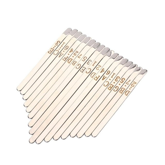 Teclas de piano de pulgar Kalimba Yuyangstore Teclas Musicales de material acero Para 17 Teclas Mbira Thumb