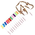 thumbnail image 4 of OULII 12Pcs Assorted Color Dance Ribbon Streamers for Gymnastics Training and Marching Band, 4 of 7