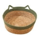 thumbnail image 5 of Cama para gatos perfecl tejida a mano de verano ratán fresco verde 35cmx13cm, 5 of 8
