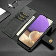 thumbnail image 4 of Mignvoa for Samsung A32 5G Wallet case, New Business Leather Case Durable Folio Flip Slim with Card Slots Money Pocket and Removable Magnetic Case For Samsung Galaxy A32 5G - Black, 4 of 9
