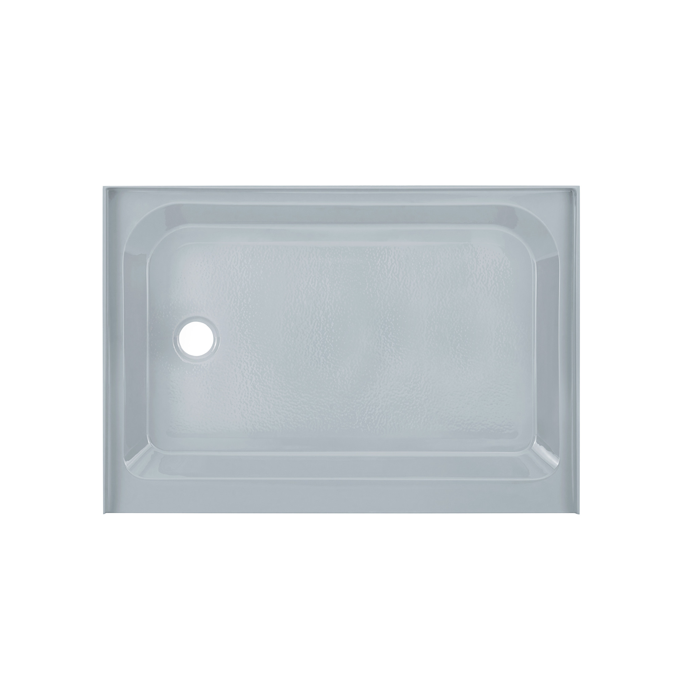 Voltaire 48" x 36" Single-Threshold, Left-Hand Drain, Shower Base in Gray