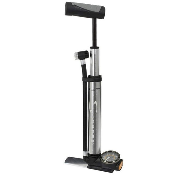 Serfas MP-04G Mini Floor Pump w/ Gauge