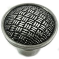 thumbnail image 2 of MNG 14511 1 1/4" Rattan Knob - Satin Antique Nickel, 2 of 2
