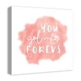 thumbnail image 2 of Creative Products You Got Me Forevs 20x20 Canvas Wall Art, 2 of 5