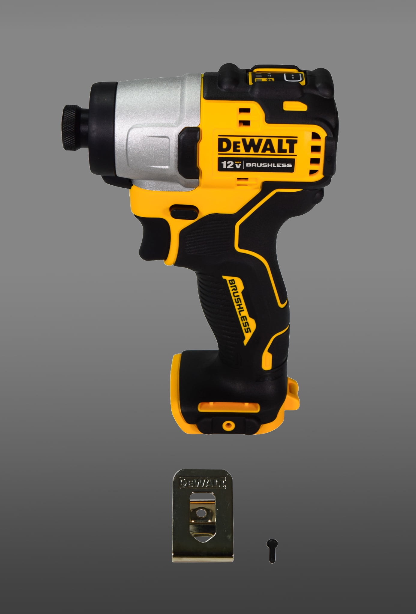 DEWALT 20V Cordless Compact 1/4'' Impact Driver, Brushless DEWALT 20V Cordless Compact 1/4'' Impact Driver, Brushless