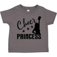 thumbnail image 3 of Inktastic Cheer Princess Cheerleading Girls Toddler T-Shirt, 3 of 5