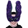 thumbnail image 2 of Purple Feather with Sequin Mask Adult Halloween Accessory, 2 of 2